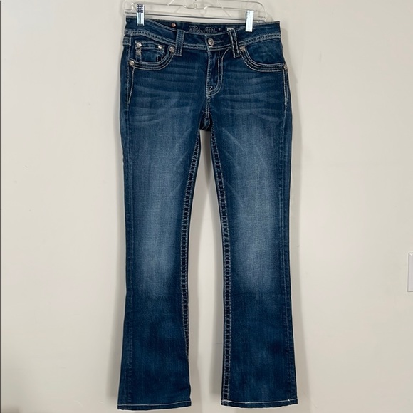 Miss Me Denim - ☀️Sale☀️ Miss Me denim boot cut jeans embroidered and embellished size 29 waist